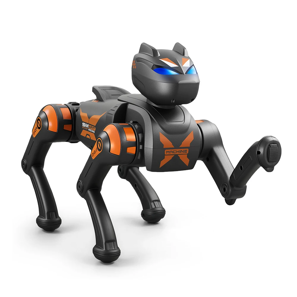 JIKEFUN AI Smart RC Robot Dog Toys Voice Command Programmable With Singing and Dancing Remote Control Toy Best Gift for Children - view 6