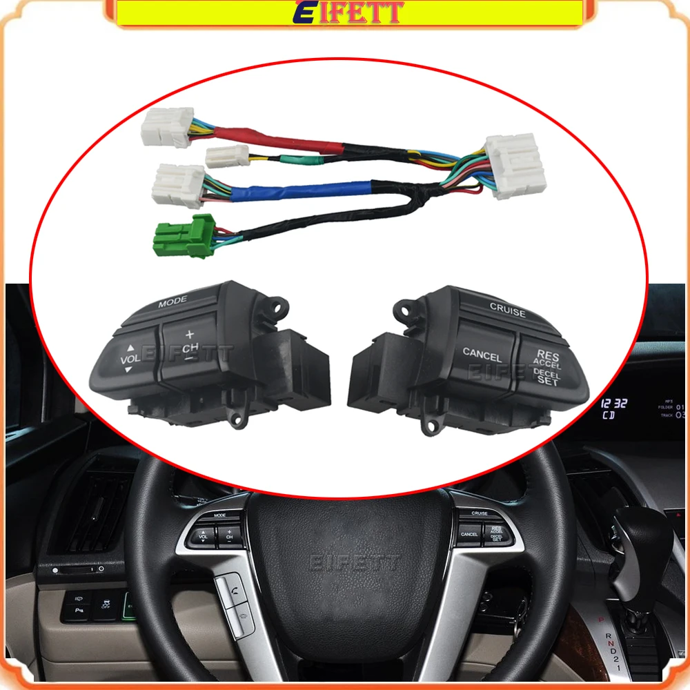 

New Steering Wheel Control Cruise Volume Button Switch For Honda Accord 2008-2013 Odyssey 2009-2013 78515-TA0-A81ZA