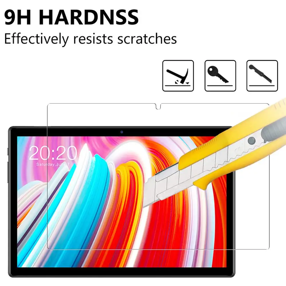 Screen Protector for Teclast P20HD /Teclast M40 10.1 inch Tempered Glass Film for Teclast P20HD/P20S/Teclast M40/M40S/M40 Pro