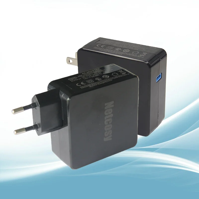 

Головка вилки стандарта США / Головка вилки европейского стандарта 20 В, 3,25 А, 65 Вт, адаптер переменного тока USB-C, замена головки быстрой зарядки для ноутбука/смафона 65 Вт, 45 Вт, тип C