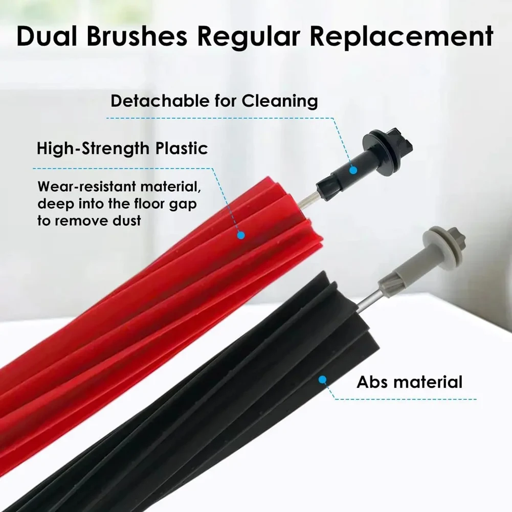 

A005-For Roborock Q8 Max / Q8 Max Plus / Q5 Pro Plus Roller Side Brush Filter Mop Dust Bag Robot Vacuum Cleaner Accessories