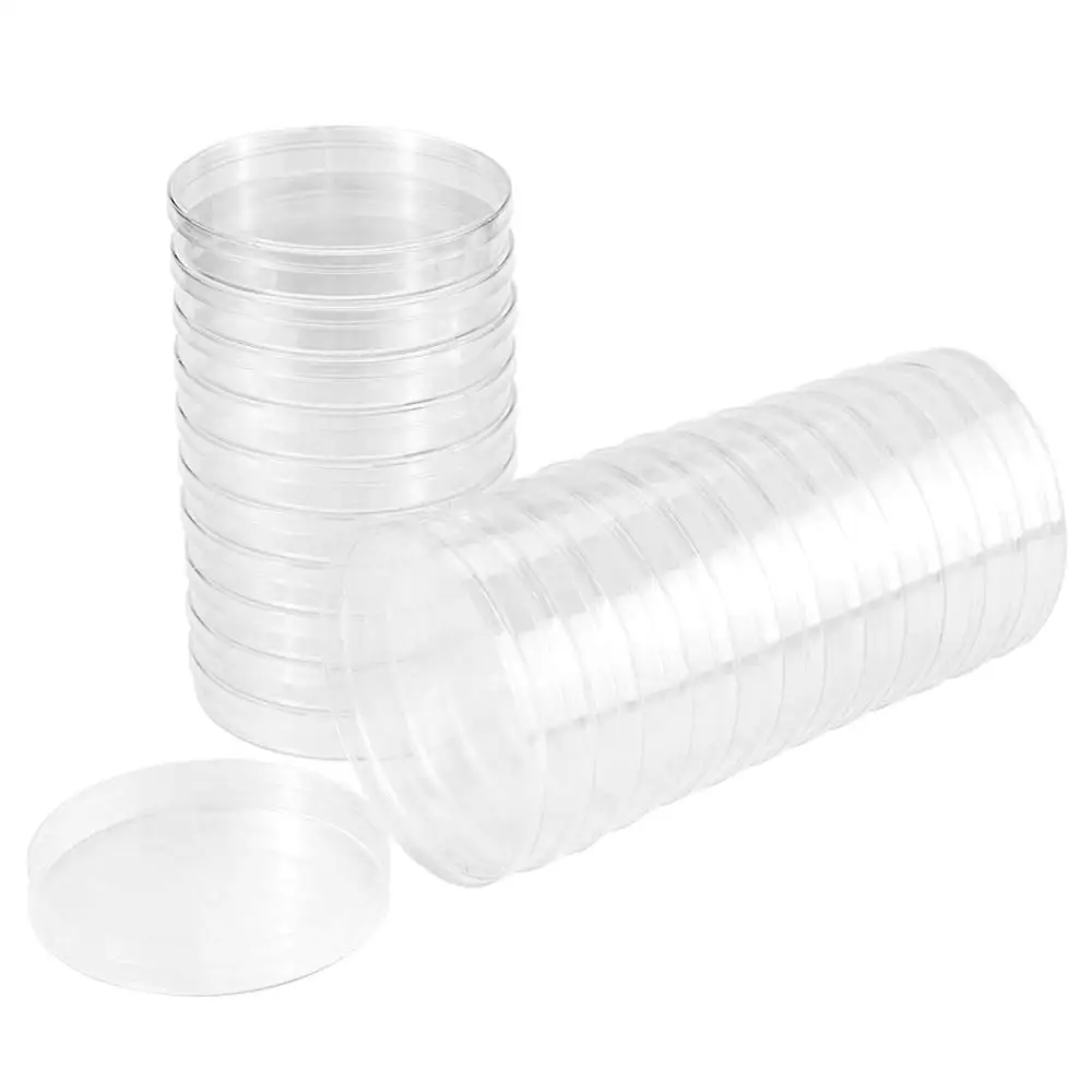 Petri Dish Set with Lids,Petri Dish Set with 100 Plastic Transfer Pipettes (3Ml) Kit for School Science Fair Projects