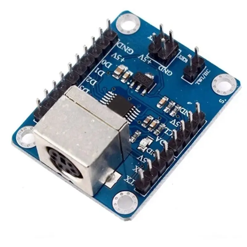 AC57-For PS2 Keyboard Driver Module Serial Port Transmission Module Arduino AVR PS2 Keyboard Driver Module