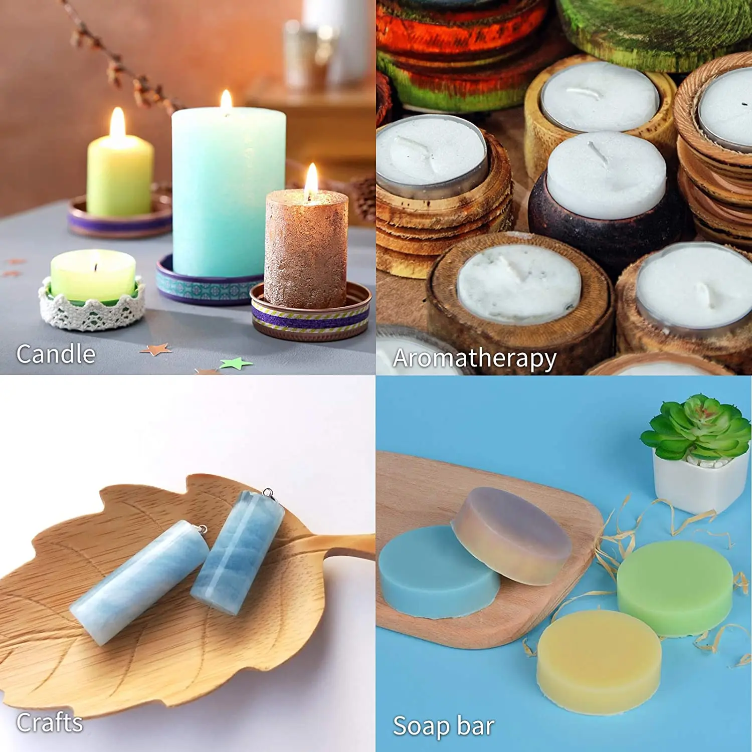 Cylindrical Silicone Mold DIY Epoxy Resin Casting Mould UV Candle Home Decoration Jewelry Making Tools Handmade Crafts