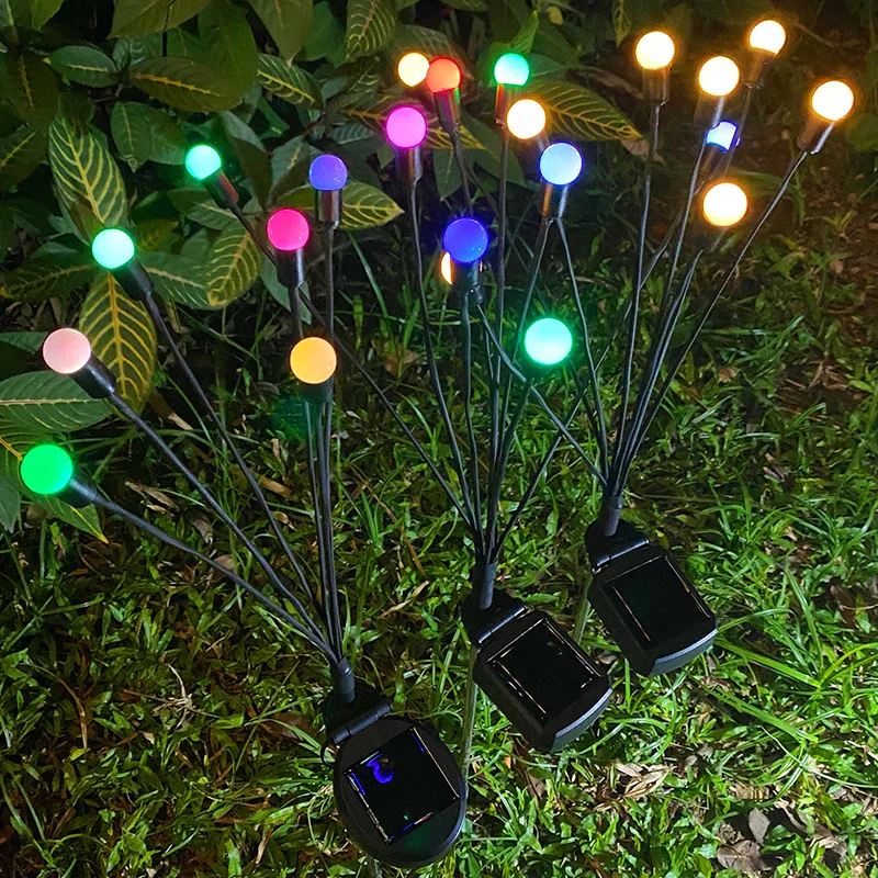 

Waterproof Solar Garden Decorative Stake Lights solar power firefly light