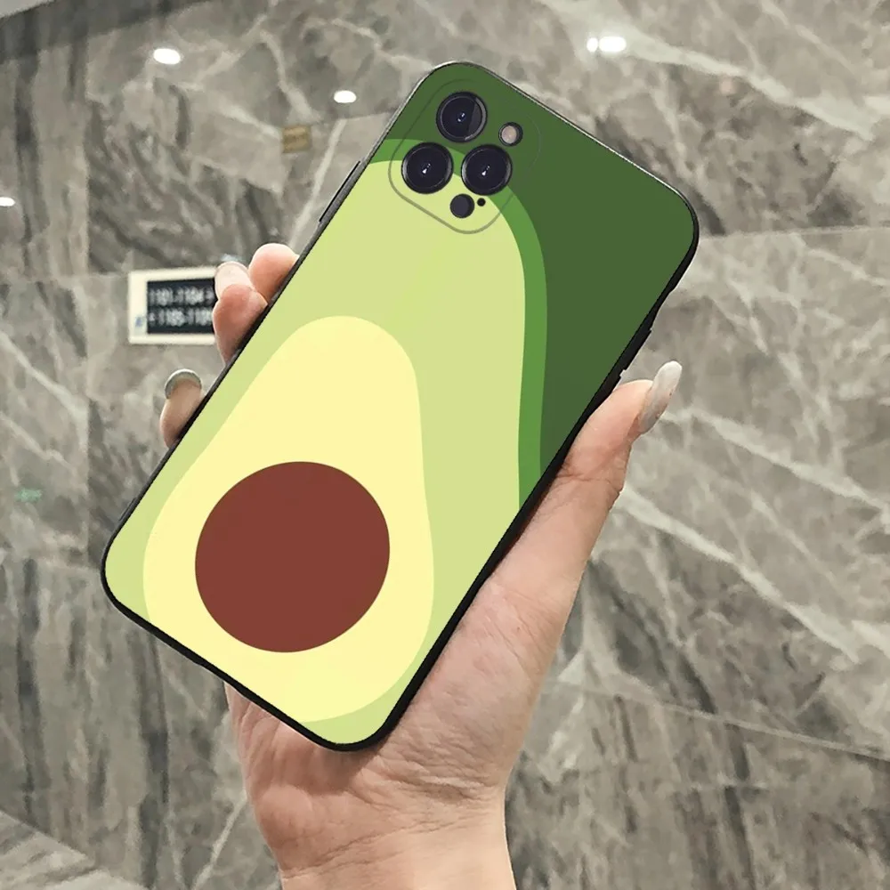 Avocado fruit Phone Case For iPhone 15 14 11 12 13 Mini Pro XS Max Cover 6 7 8 Plus X XR SE 2020 Funda Shell