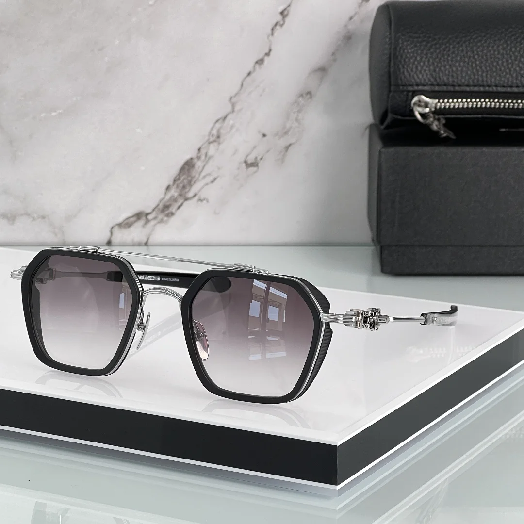 

HOTATION Pilot Retro Sunglasses UV400 Premium Titanium Frame High Quality Unisex Eyewear for Outdoor Driving Travel