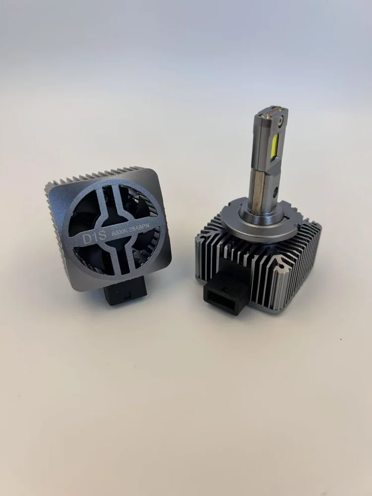 

1Pair Car LED Headlight D1S 85V IP67 Waterproof Car Driving Running Light Front Fog Dustproof Lamp 6000-6500K 5500LM Auto Light