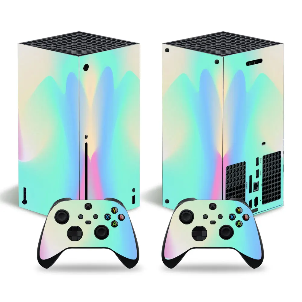 Starry Sky Style Skin Sticker Decal Cover for Xbox Series X Console and 2 Controllers Xbox Series X Skin Sticker Viny