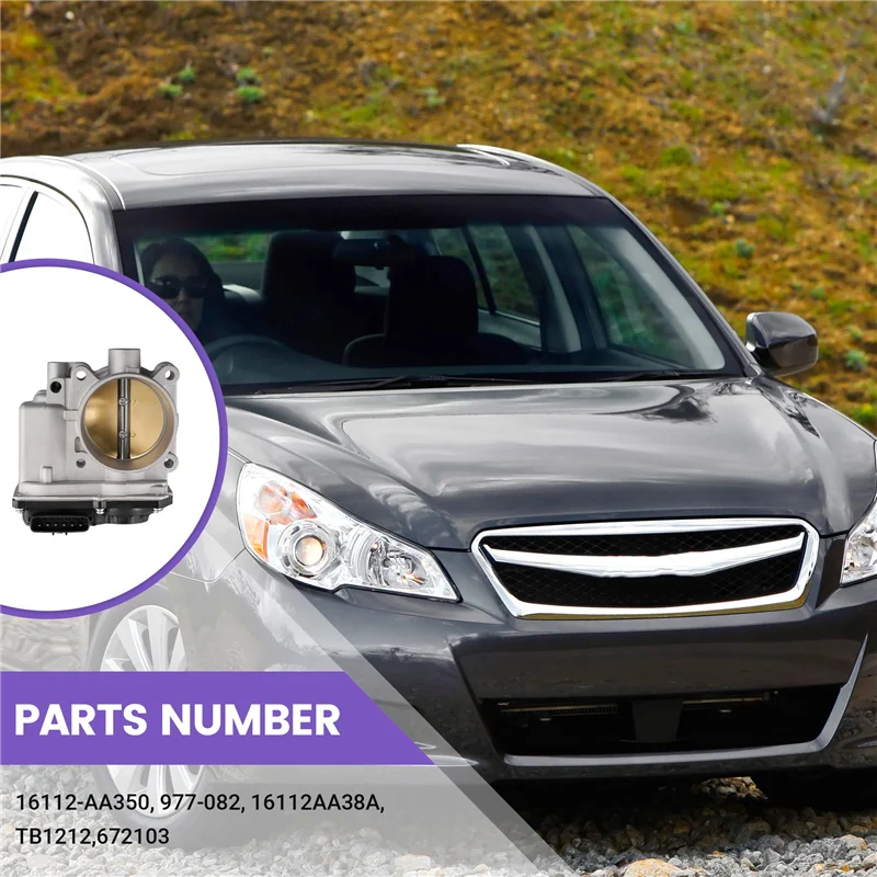 

Classy-Car Throttle Body 16112-AA350 For Subaru Legacy 2010-2013 Outback 2010-2015 2.5L
