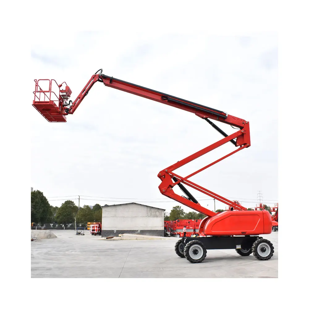 Telescopic/articulated Boom Lift Aerial Work Platform Man Platforms Self Propelled Boom Lift