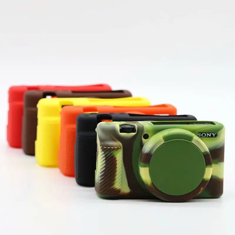 Camera Video Bag Soft Silicone Rubber Protection Case for Sony A7R II A7 II A7R Mark 2 A7M3 A7RM3 ZV1 ZV-1 A7R IV A7RM4