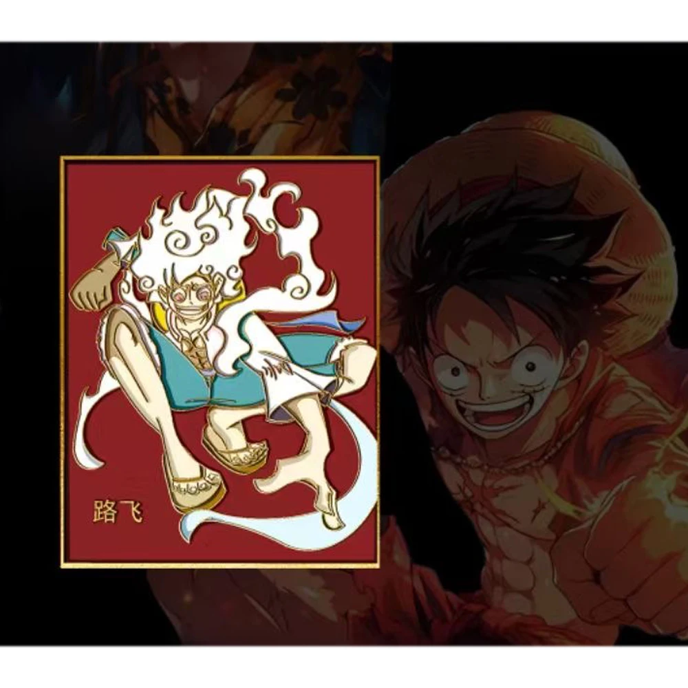 One Piece Card Luffy Sanji Zoro Nami Metal Diamond Anime Character Collection Game Card Kids Toys Halloween Christmas Gift