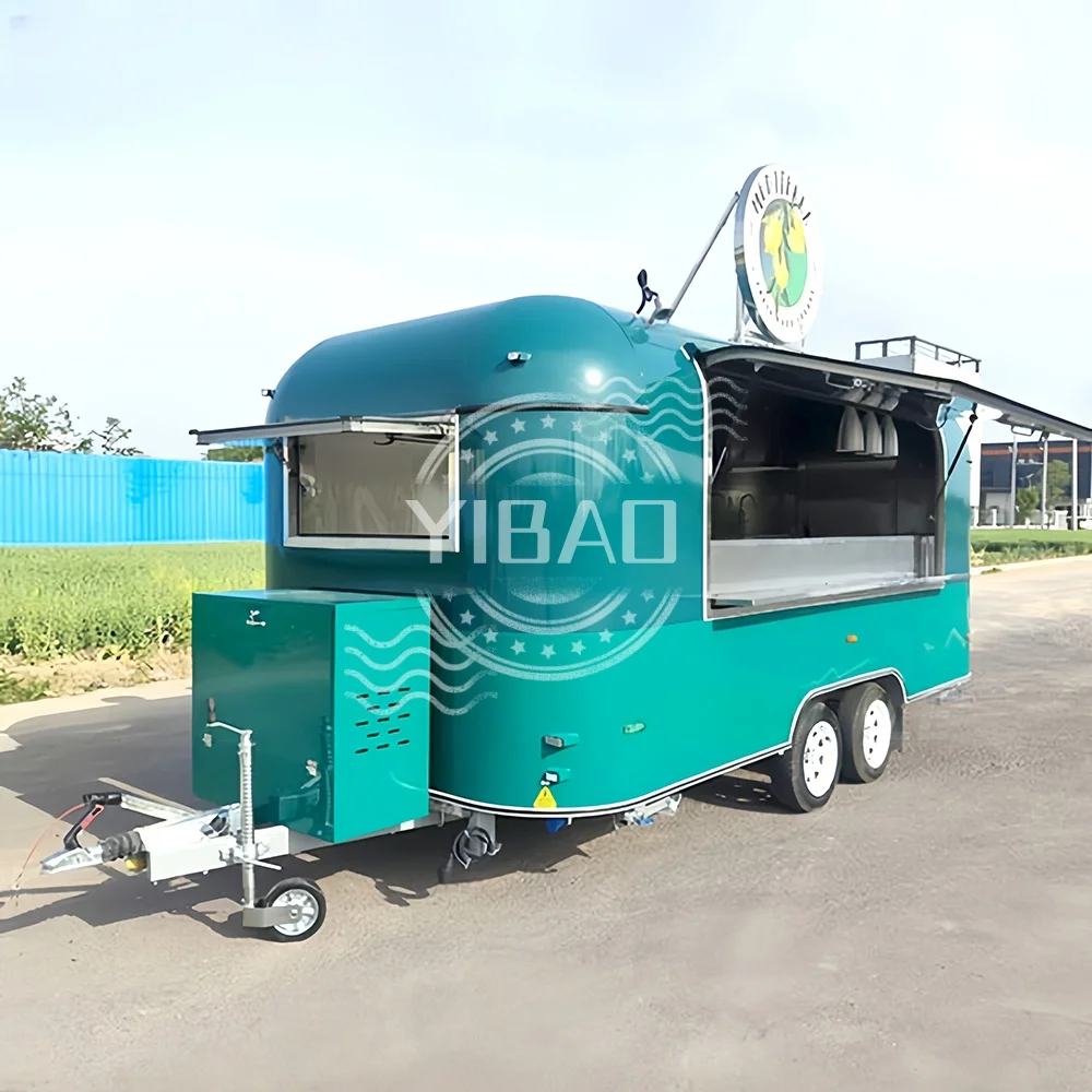 

Food Trailer Coffee Cart Truck Mobile Juice Bar Utility Trailers Offroad Camper Trailer Ice Cream Truck