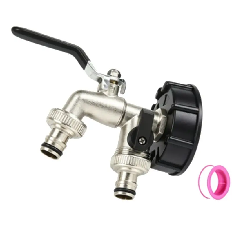 

AB66-Valve Connector For Outdoor Rainwater Tap Adapter Nipple Outlet Connector
