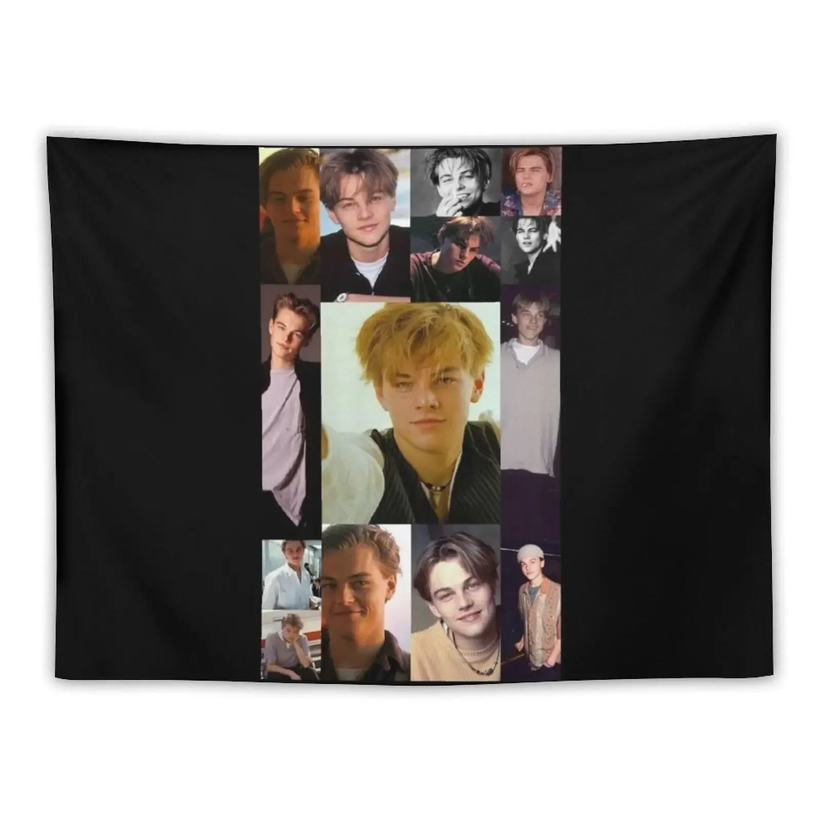 Young Leonardo Dicaprio Tapestry Aesthetic Decoration Christmas Decoration Tapestry