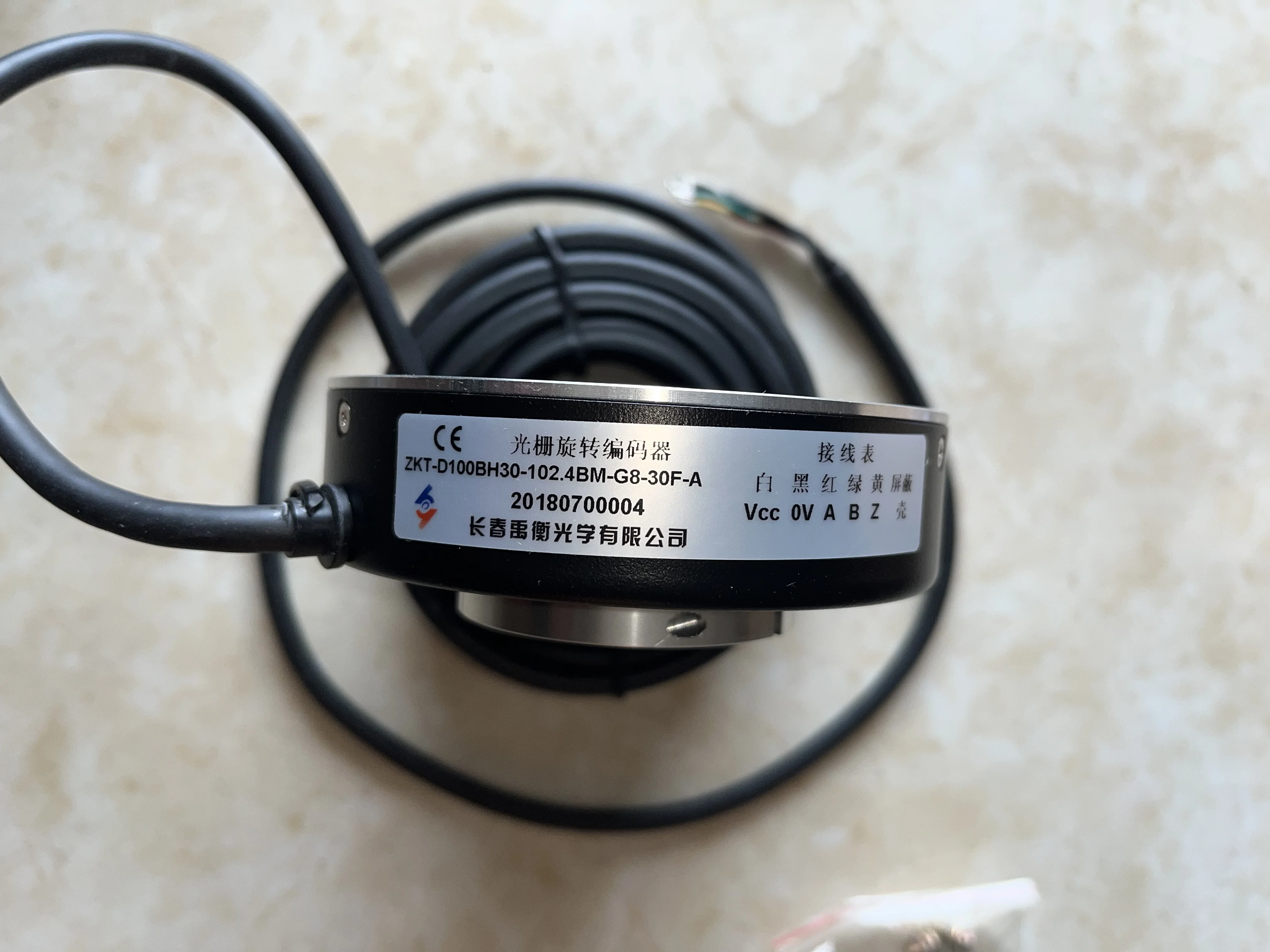 

ZKT-D100BH30-102.4BM-G8-30F-A New Original Changchun YuHeng hollow Raster Spin Encoder