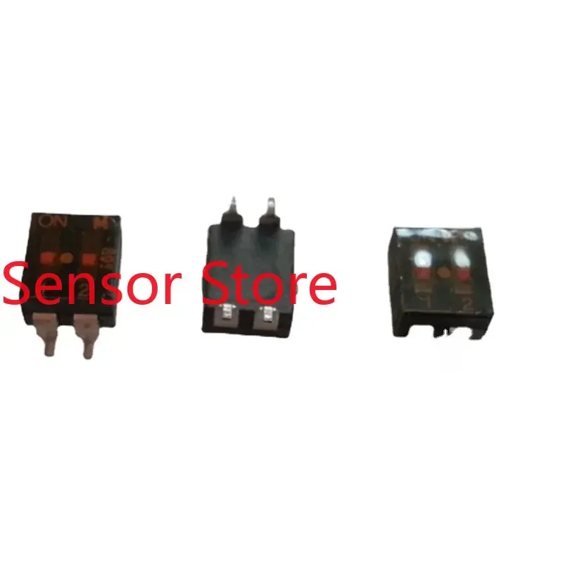 10PCS SMD DIP Switch 2-bit 2.54mm Pitch Encoding