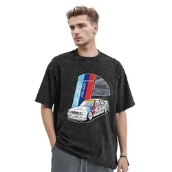 クラシックな半袖Tシャツ,ストリートウェア,夏,コットン,ラウンドネック,特大,m3,e30,dtm