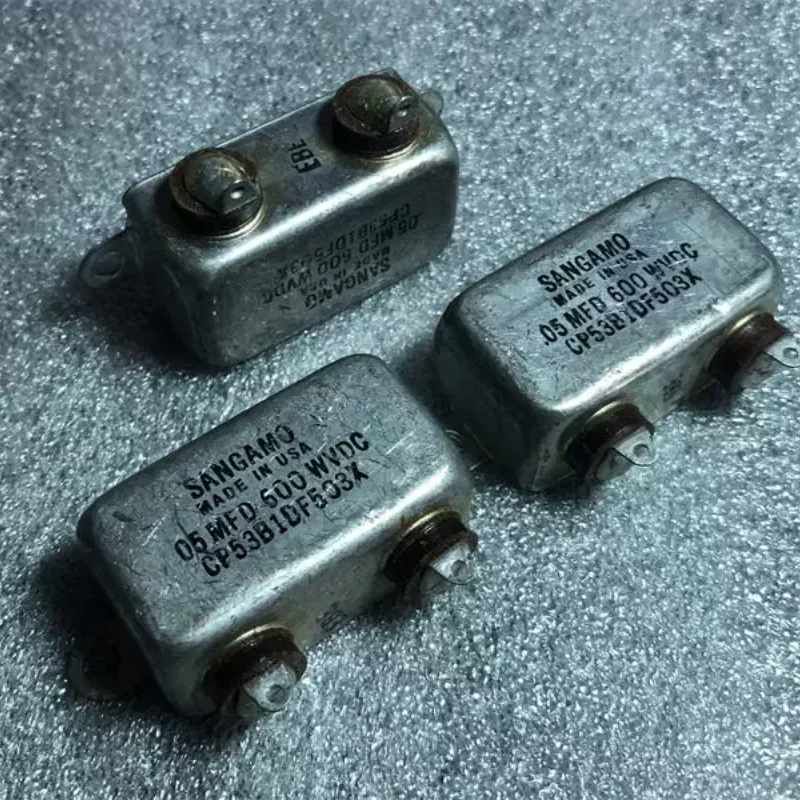 

Американский Sam SANGAMO 0,05 мкФ поколения 0,047 мкФ 600 В медный корпус, соединительный масляный конденсатор с желчным пузырем