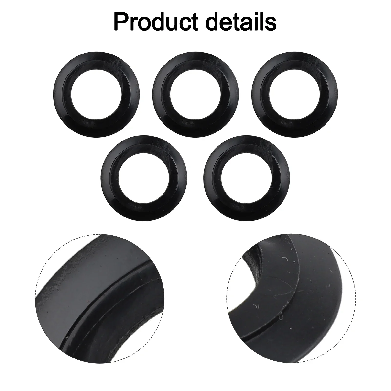 5pcs Rubber Seal Basket Strainer Washers Gaskets Replacement Bathroom Supplies Hardware Accessories For Sink Drainer