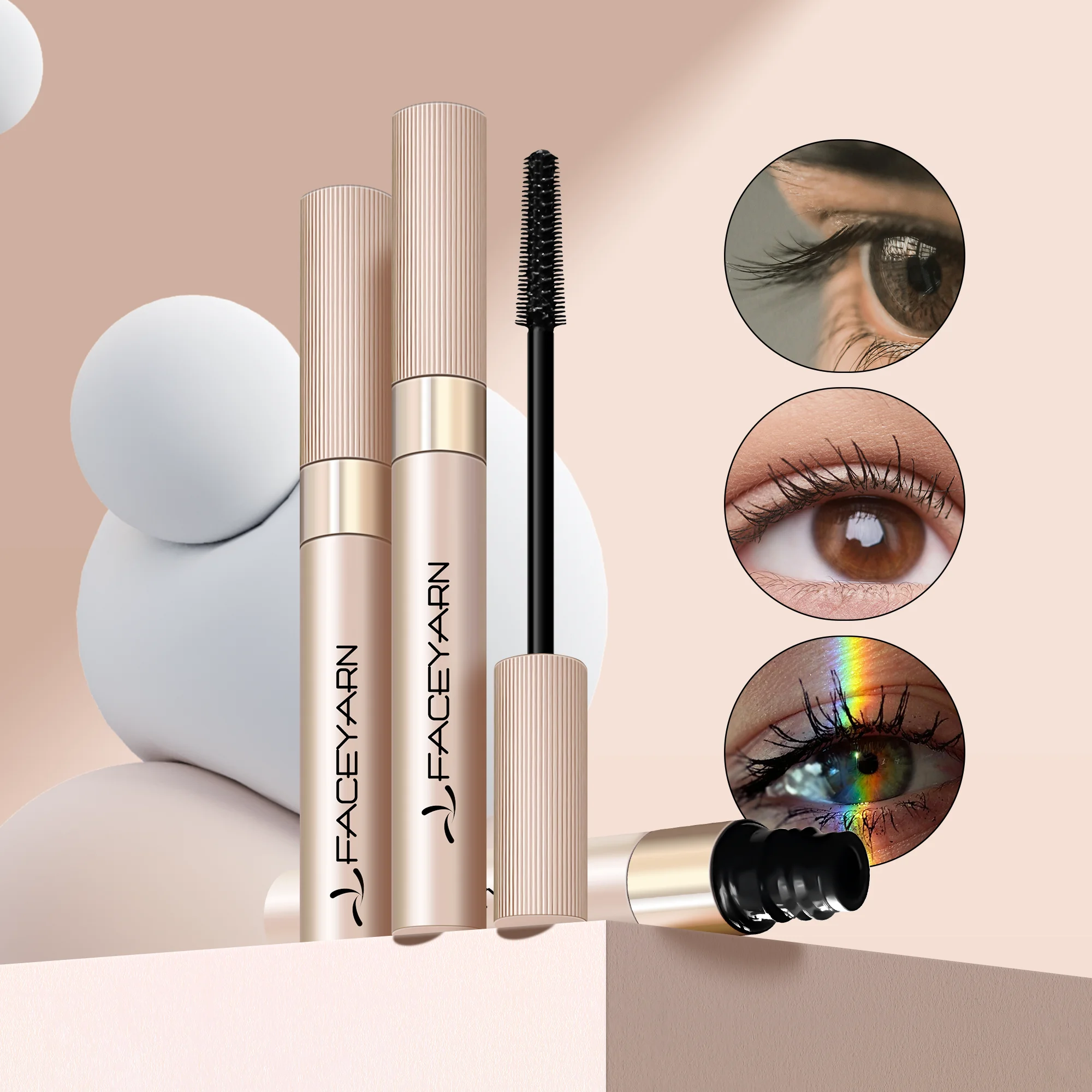 Séfralls 3D 5g Mascara Lengthening Black Lash Eyelash Extension Eye Lashes Brush Beauty make up Long-wearing maquillaje