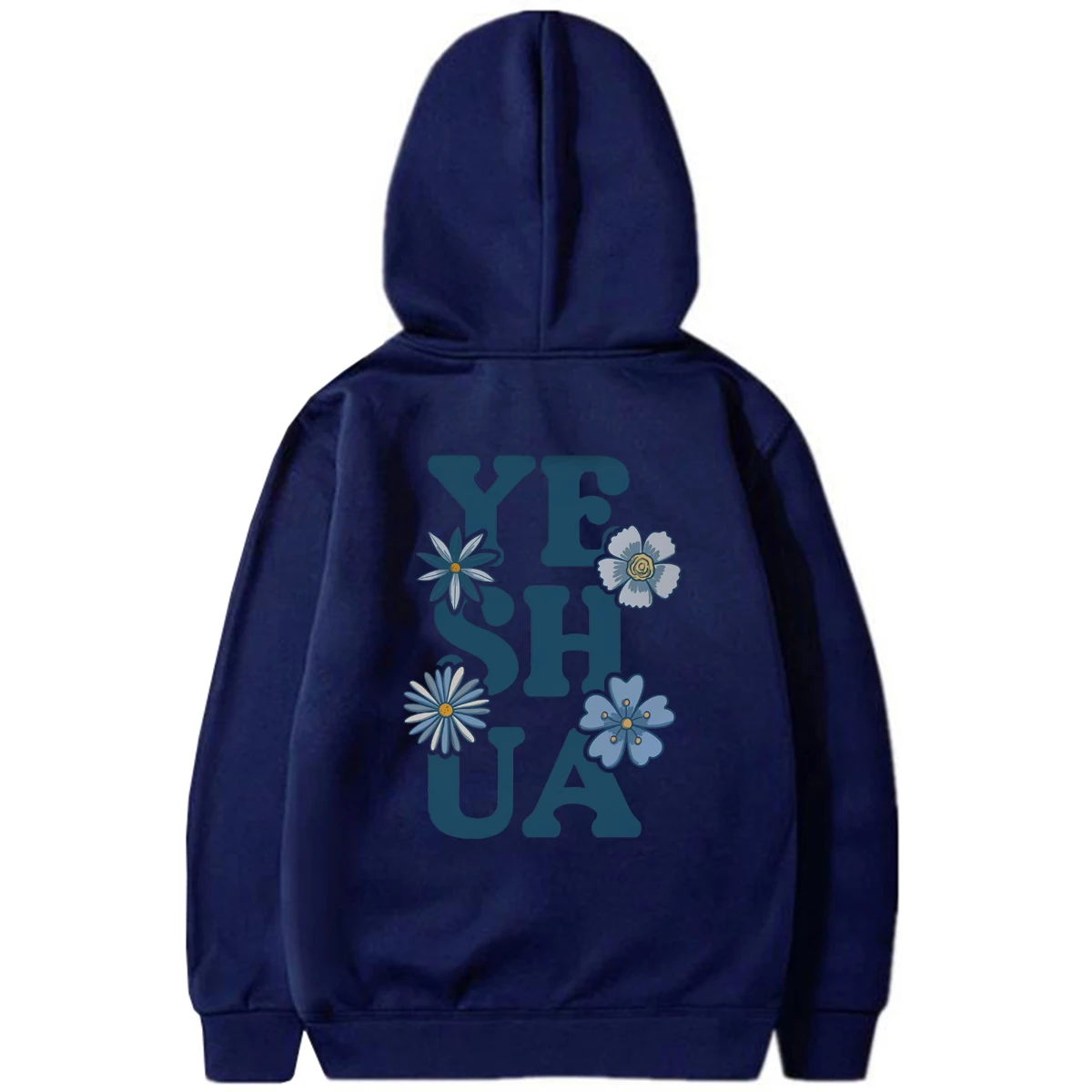 Frauen Yeshua Hoodie Blumen Christian Based Sweatshirt religiösen Geschenk Glauben Hoodies für Frauen Christian Pullover Yeshua Kleidung