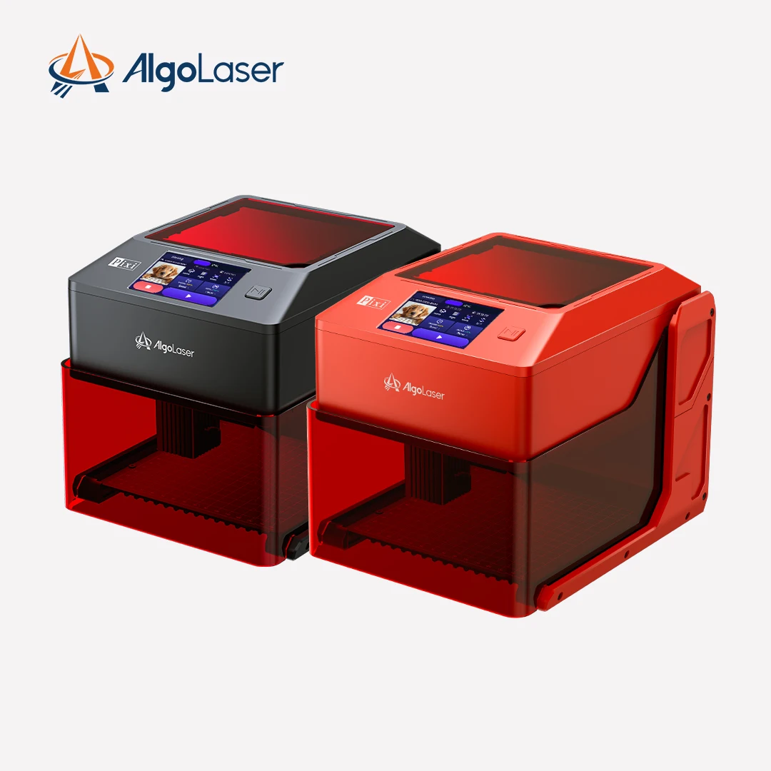 

Algolaser Pixi 10W Compact Laser Engraver For Small Businesses - Jewelry, 3D Crystal, Metal Customization