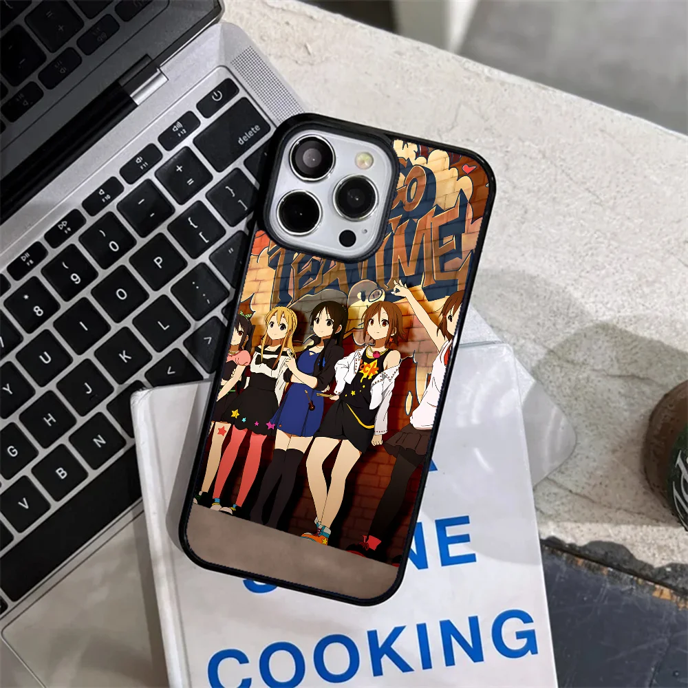 Anime K-ON Phone Case Strong Magnetic For IPhone 15 14 13 Pro Max 11 12 Mini Alex Mirror For Magsafe Wireless Charging Cover