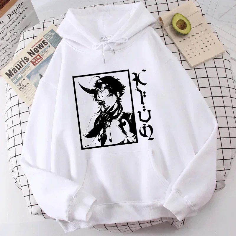 Genshin Impact Hoodies Women‘s’ Sweatshirts Y2k Harajuku Fashion Kawaii Hoodie Pullover Cute Cartoon Manga Print Clothing Tops