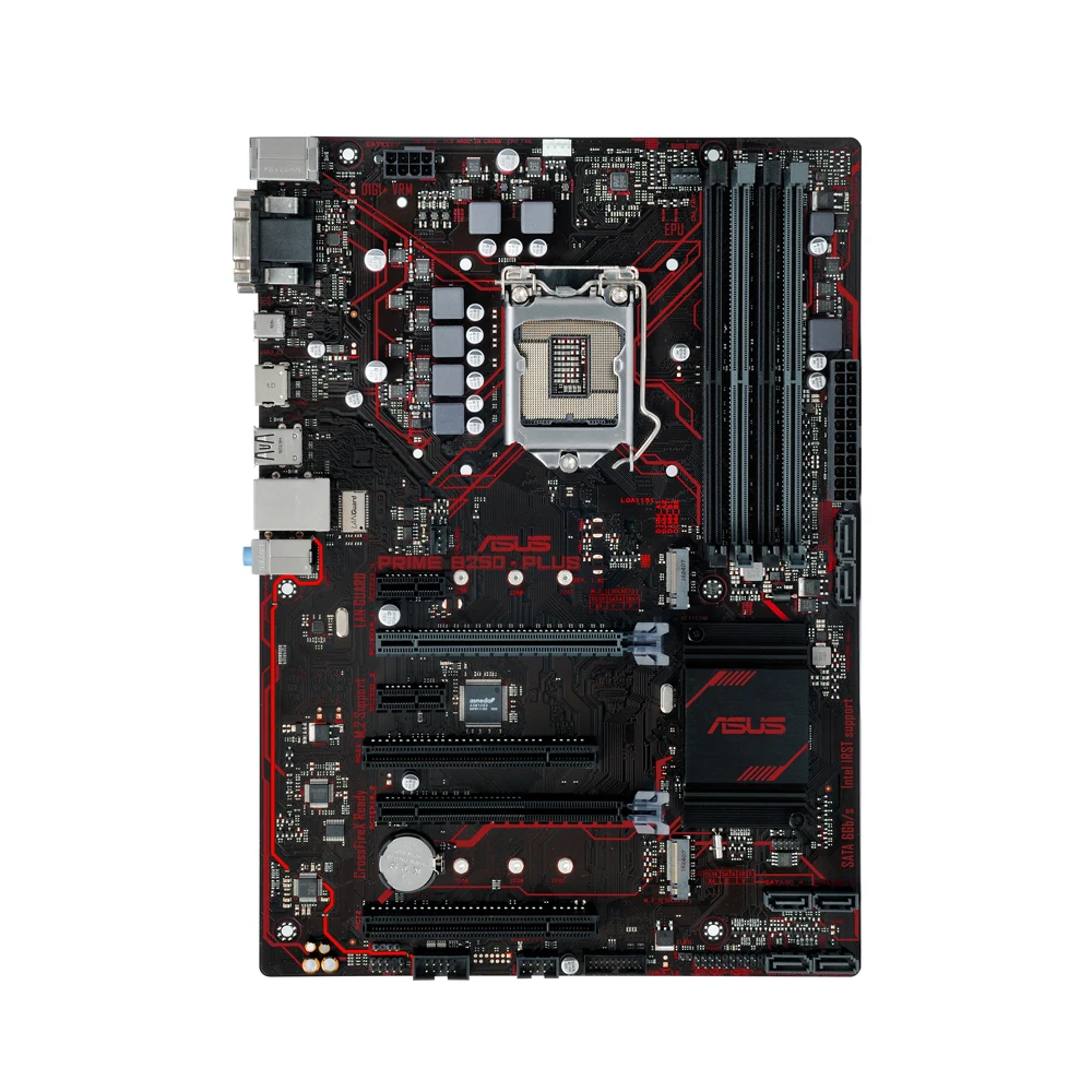 Imagem -02 - Placa-mãe Asus-intel B250 Prime B250-a Lga1151 Placa-mãe para Gen Core Cpu x Ddr4 64gb Pci-e 3.0 M.2 Sata Iii Usb 3.0 Atx