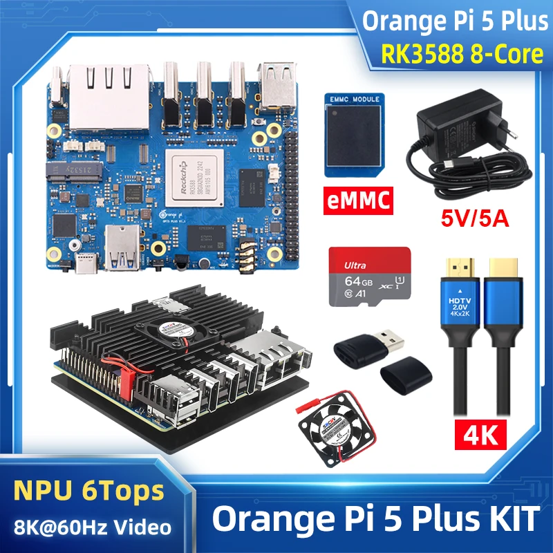 Orange Pi 5 Plus 16Gb - Orange Pi 5 Plus 4/8/16GB RAM