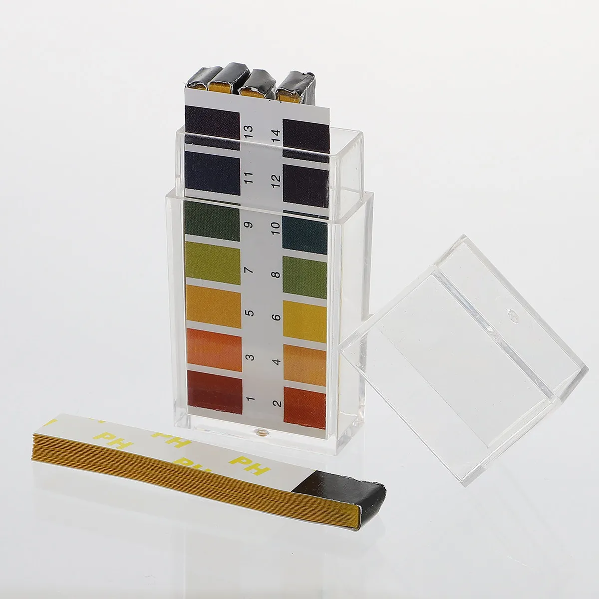 200Pcs PH Test Paper 1-14 Range Precise Acid Alkaline Detection Strips for Chemistry Experiment Testing Supplies PH