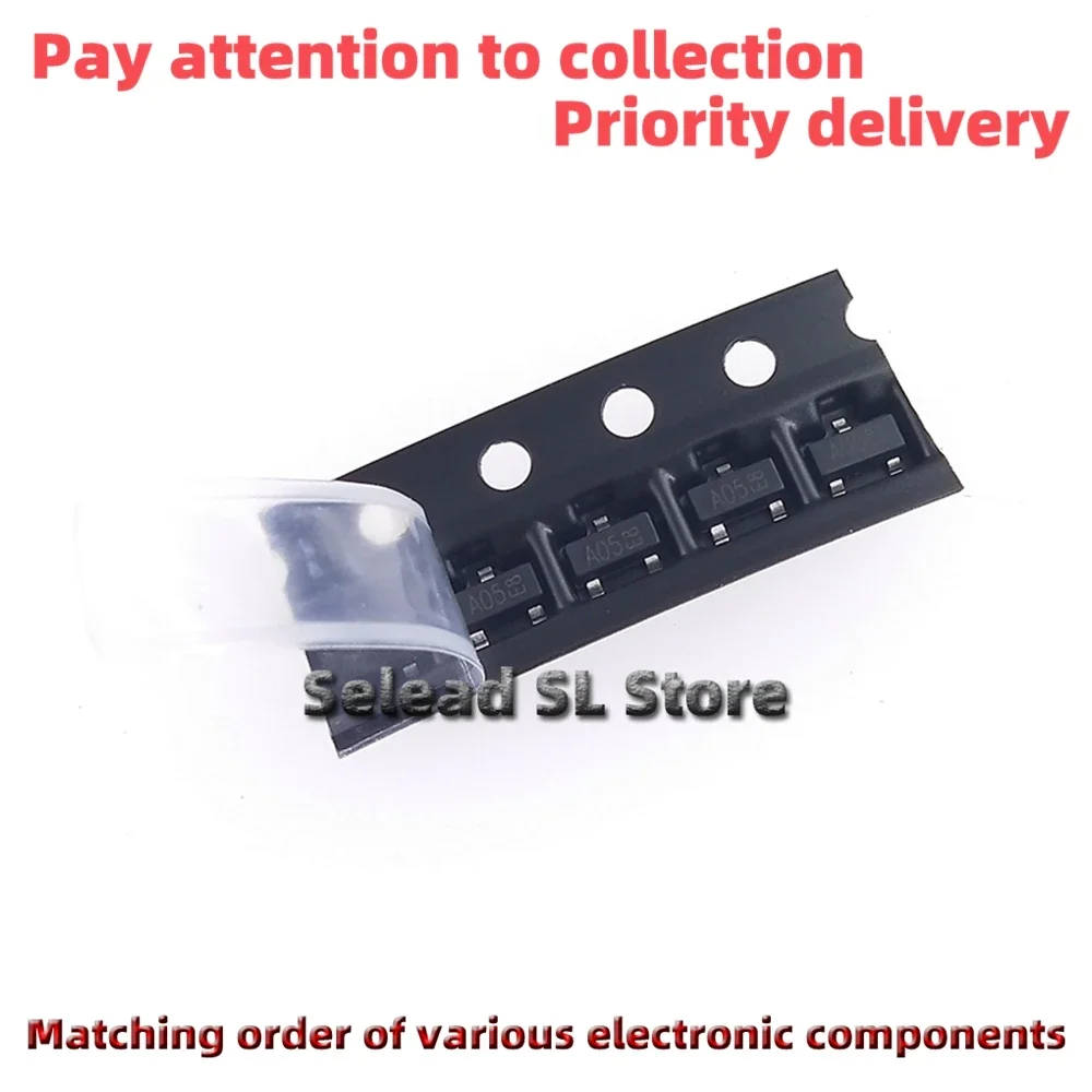500 TEILE/LOS DLP05LC-7-F siebdruck: A05 SOT-23 Neue ESD/TVS elektrostatische schutz diode