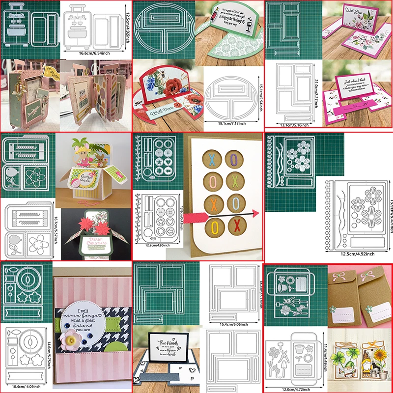 Fournitures de scrapbooking de journalisation pour album photo, matrices de découpe, poinçons décoratifs en papier, cailloux, licence 2025, nouveautés