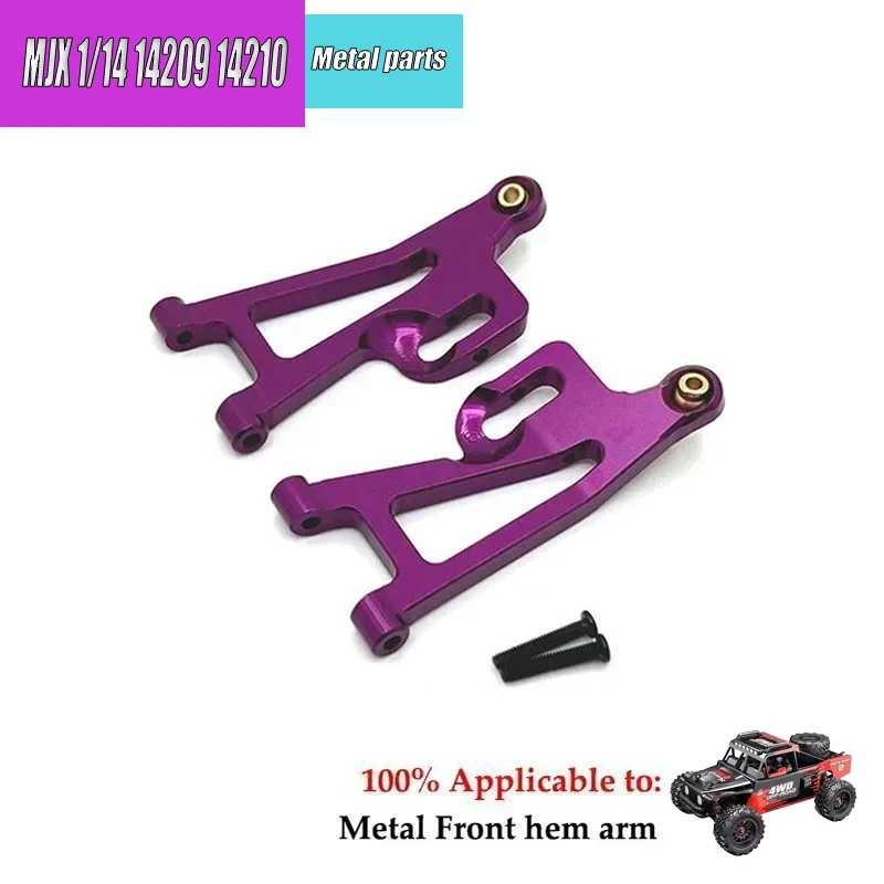 FOR HYPER GO MJX 1/14 14209 14210 H14BM RC Car Upgrade Parts Accessories Metal Fittings Steering Assembly with Bearings