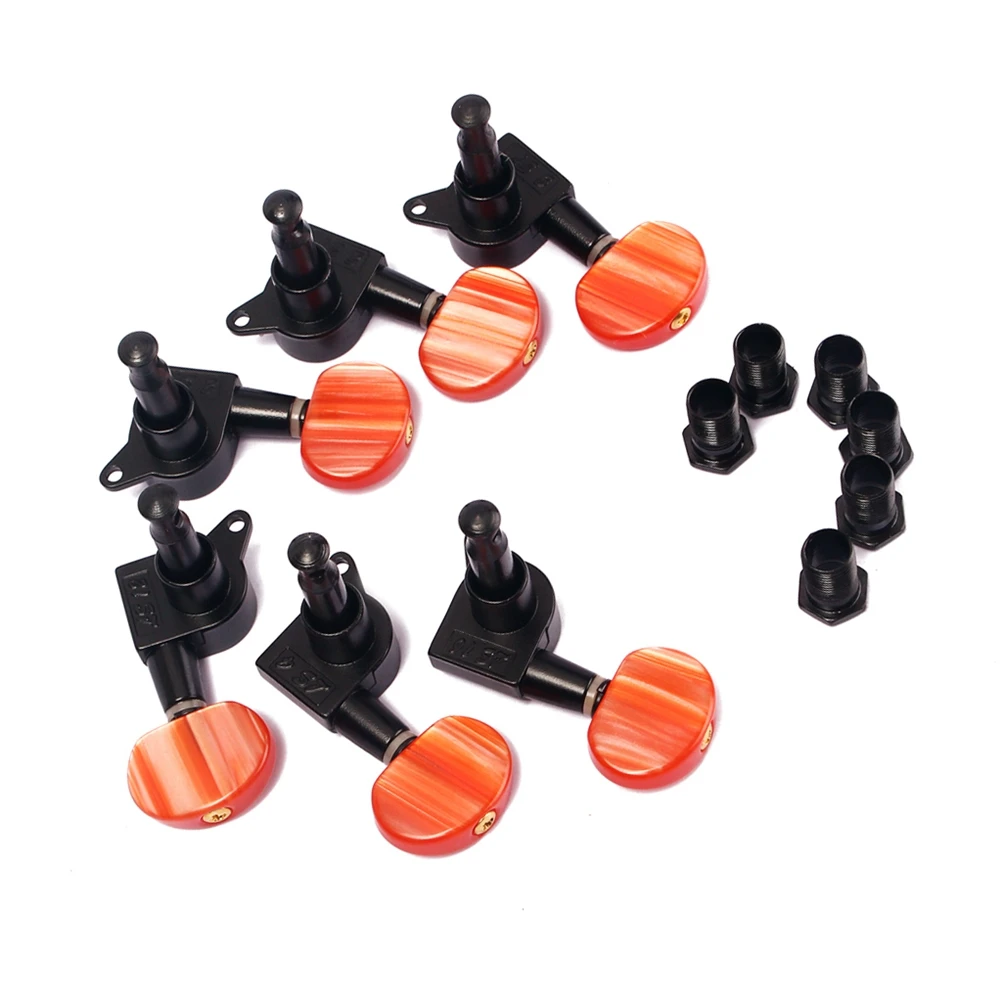 

6 PCS Pegs Tuner Guitar Tuners Machine Heads Tuning Knobs Electric Gear Classical