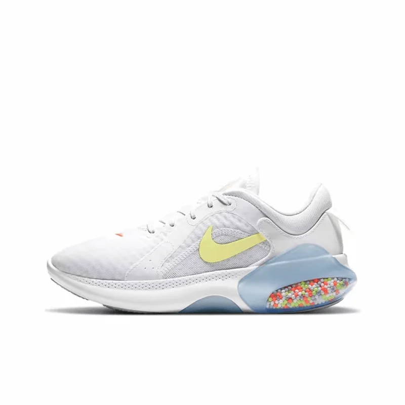 Nike Joyride Dual Run 2 Antislip Handige korte dames Veelzijdige stijlvolle hardloopschoenen Wit/Geel/Blauw CT0311-102