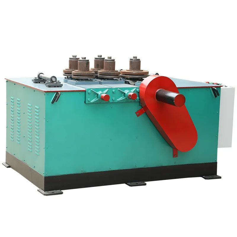 12Mm flat iron flange forming machine, stainless steel cold rolling flange multi-functional profile bending machine