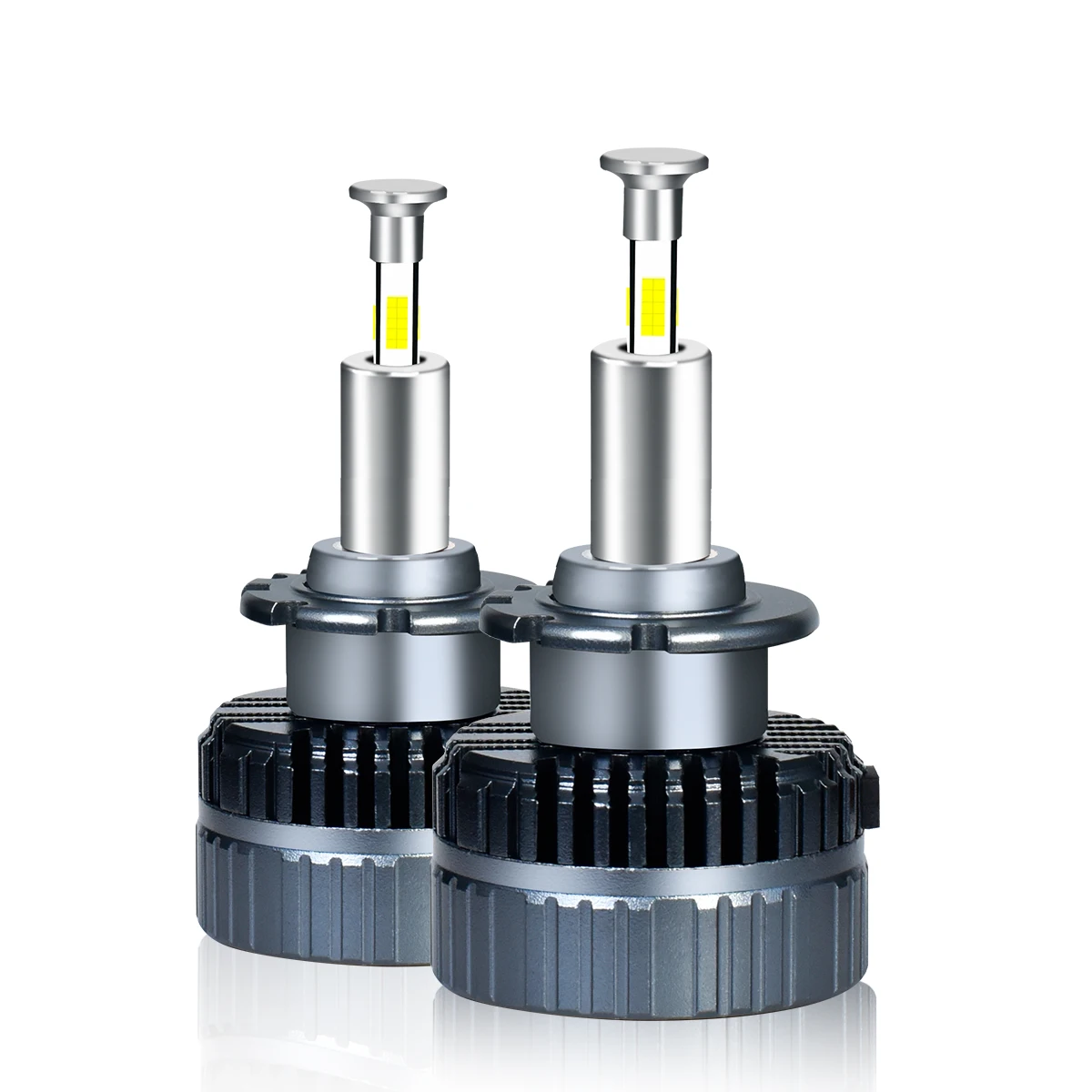 

2Pcs Integrated Copper LED Headlight Bulbs D1S D2S D3S D4S D5S Plug-and-Play Suitable for Car Headlight Illumination