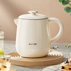 SUPOR Electric Kettle 0.6L, 304 Seamless Inner Tank Hot Water Kettle Auto Power-off Anti-scald Double-layer Boiling Kettle 220V