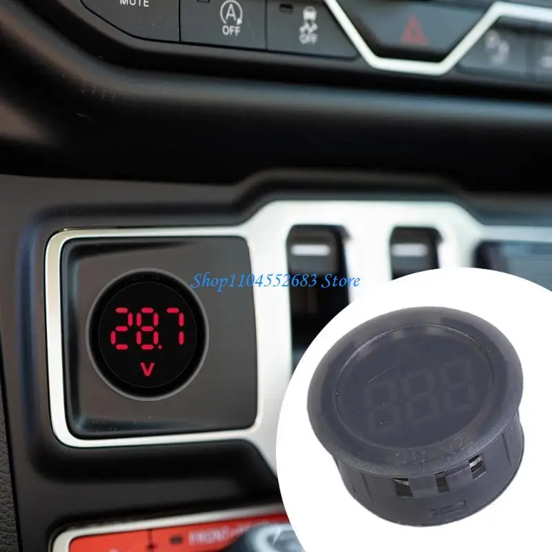 

Y6GD 6pcs 3 Digit LED Display Voltmeter DC4-100V For Battery Monitoring In Vehicles Motorcycle Truck Boats Equipment