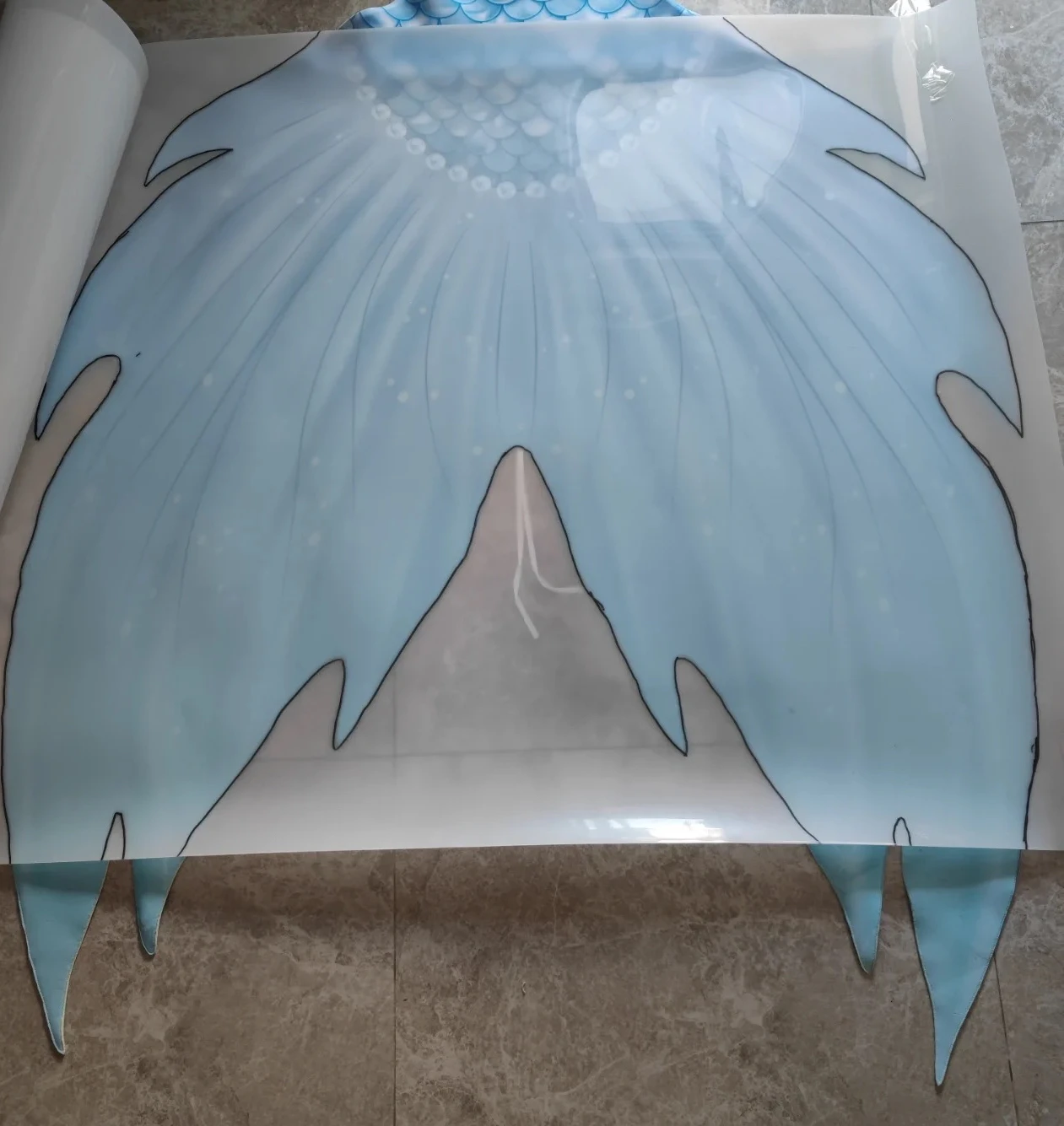 Adults Mermaid Tail Support Plate