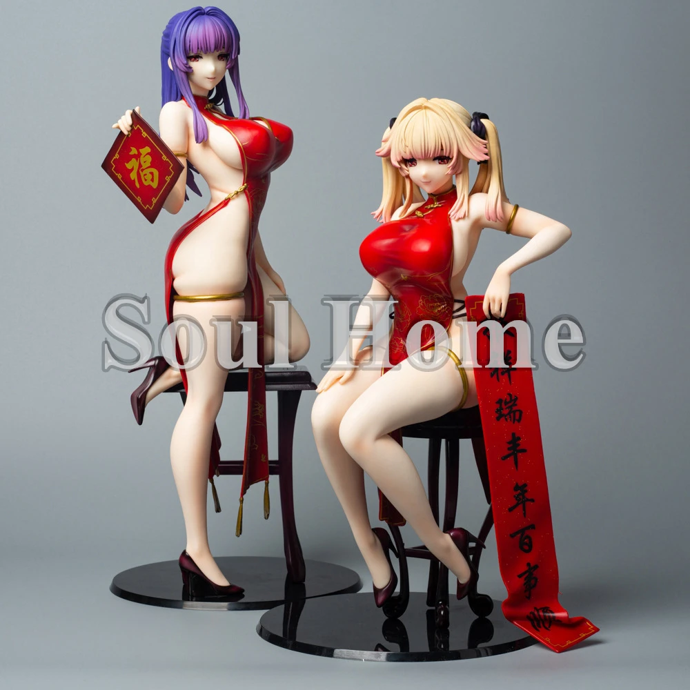 

37CM Anime Native BINDing Moehime Union Yuri Stella Fruitful Year Sexy Girl PVC Action Figures Hentai Collection Model Toys Gift