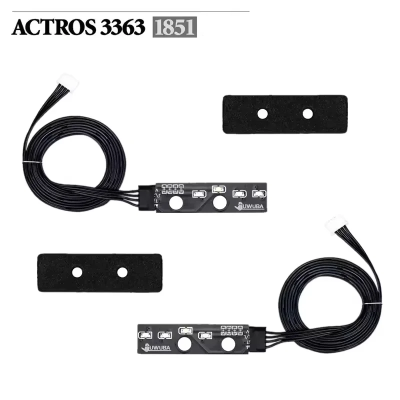 RC 1/14 ACTROS Headlight Taillight 5V Lighting System Lamp Headlamp For Tamiya RC 1/14 GIGASPACE Tractor MFC-01 M24 Accessories