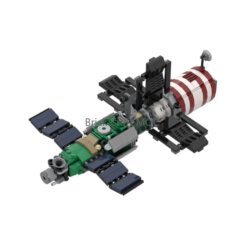 

MOC-74674 Soviet-Era Space Station Building Blocks Set - Historic Orbital Outpost Model Kit for Space Enthusiasts