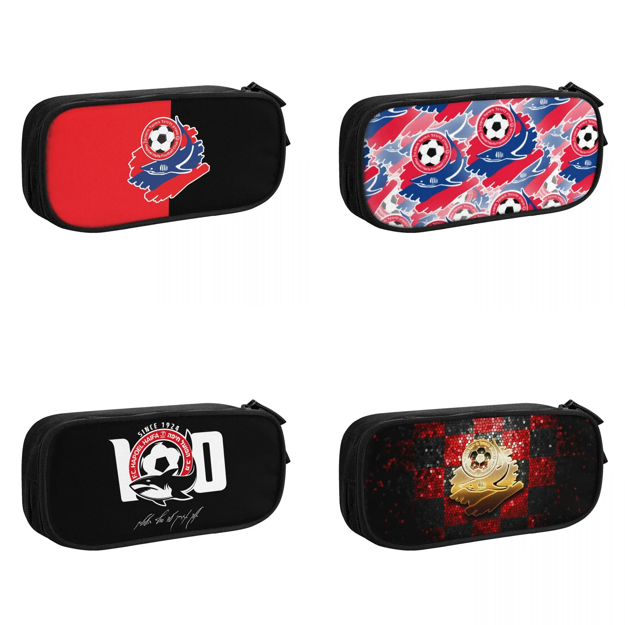 

Hapoel Haifa Big Capacity Pencil Pen Case Office College School Large Storage Bag Pouch Holder Box Organizer