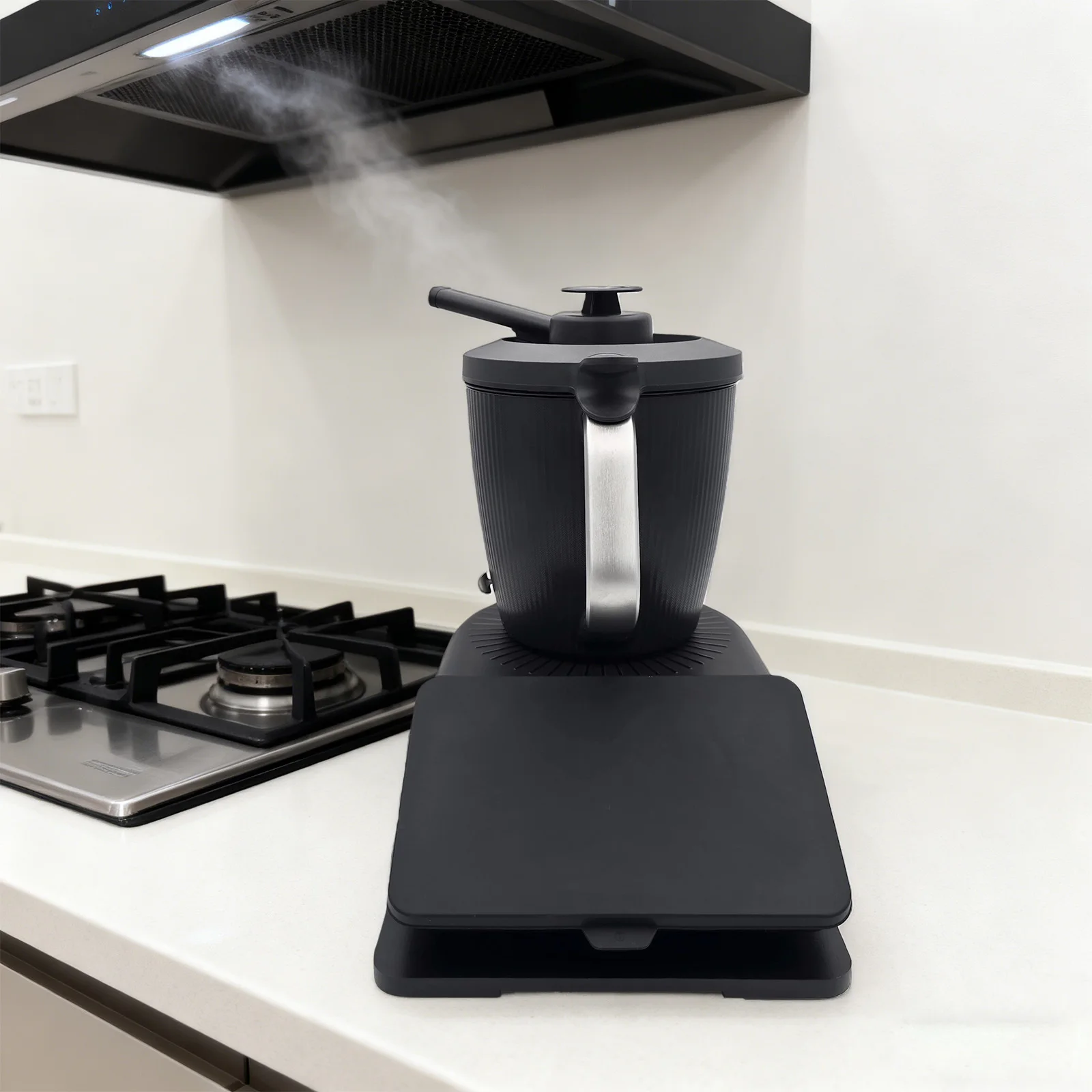 Steam Diverter Compatible with Thermomix TM7 – 360° Rotating Steam Deflector with, Kitchen Cabinet Protection image 4