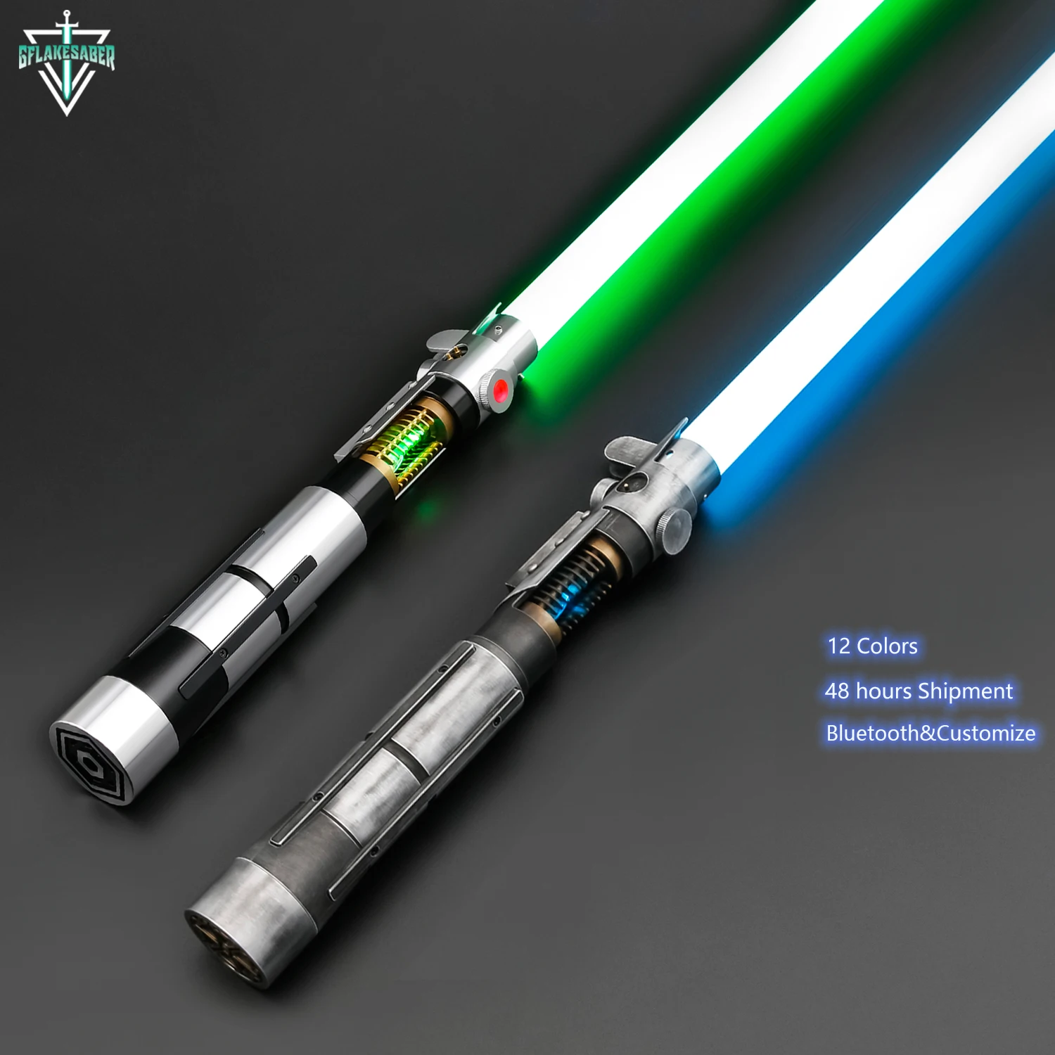 TXQSABER Starkiller Lightsaber SK1 SNV4 Proffie Heavy Dueling Light Sword Starkiller Base Replica Laser Pixel Blade 27 Soundfont