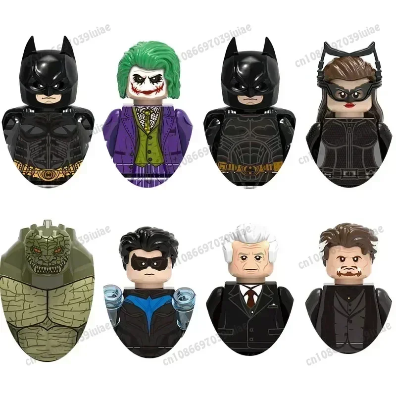 X0341 XH1940 XH1941 XH1945 XH1947 Superhero Nightwing Killer Croc Blocks Cartoon Character Building Block Boy Birthday Present